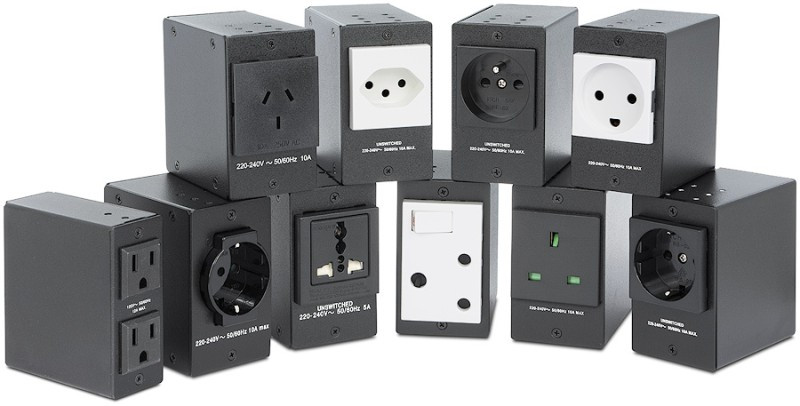 Model No: 70-657-01 AC Power Modules for Use with Cable Cubby (Multi-Region Outlet)