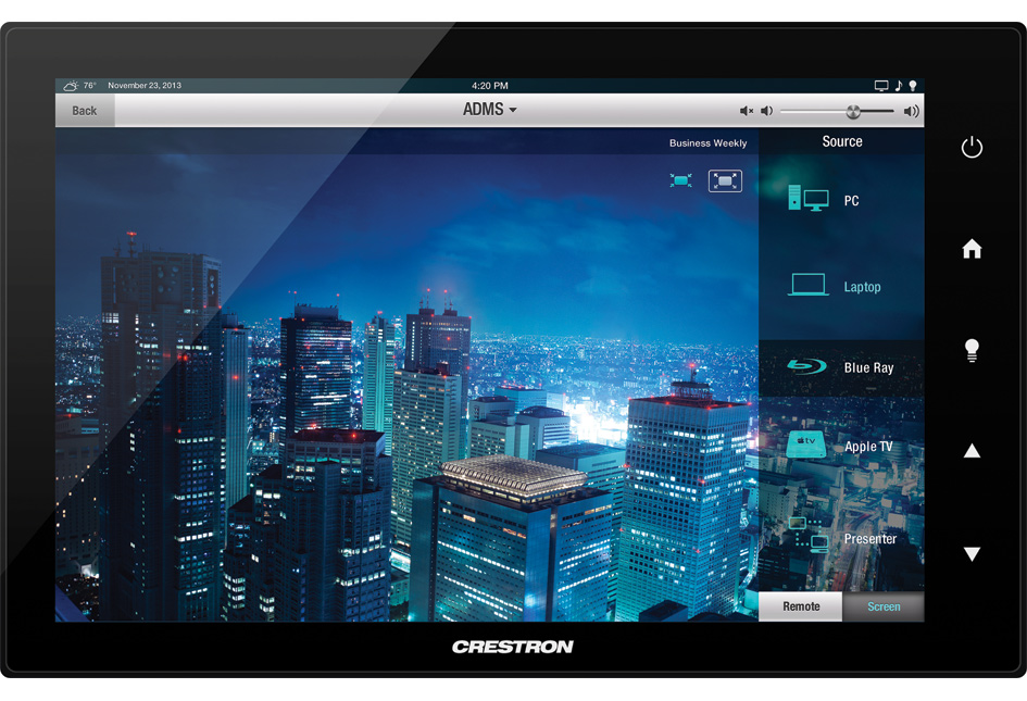 Model No: TSW-1050-B-S A space-saving wall, lectern, or tabletop 10" Touch Screen